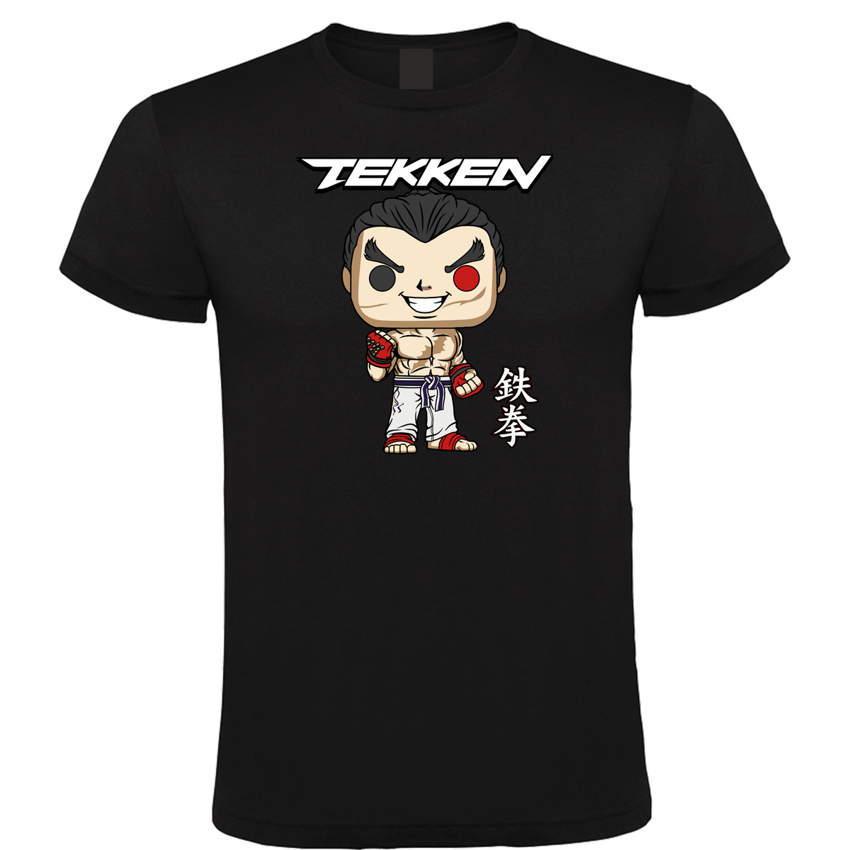 Parodie op Tekken - Kazuya Mishima