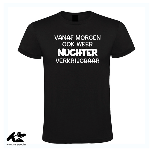 Vanaf Morgen Ook Weer Nuchter