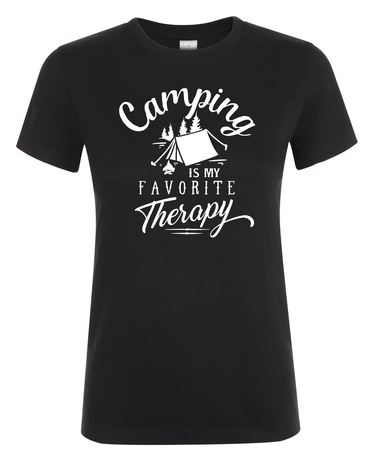 Camping is my favorite Therapy - Dames S