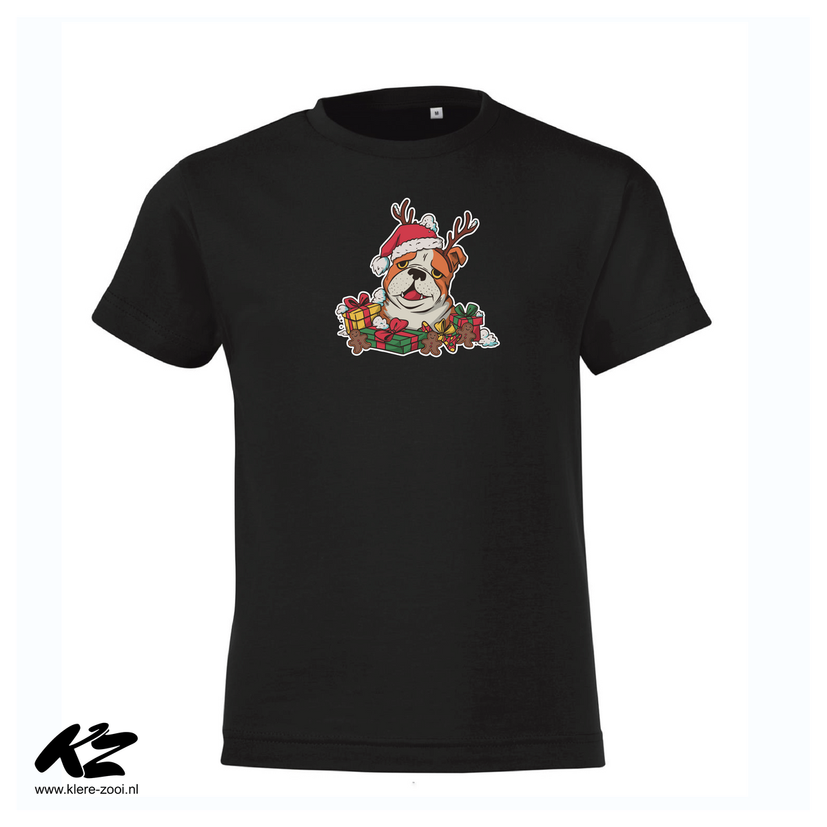 Christmas Bulldog