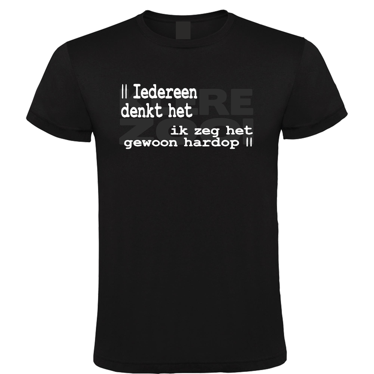 Iedereen Denkt Het - Heren T-Shirt / S
