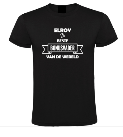 De Beste Bonusvader van de Wereld - Heren T-Shirt / S