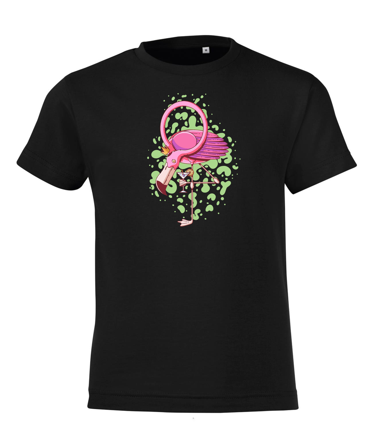 Flamingo met Drankje