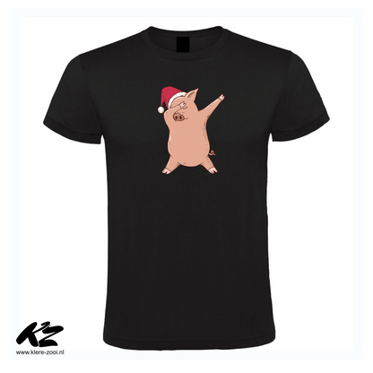 Dabbing Christmas Pig