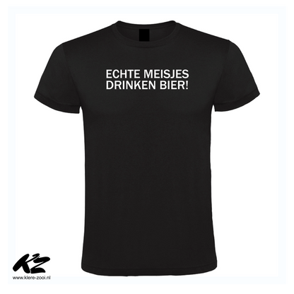 Echte Meisjes Drinken Bier