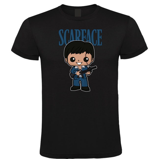 Parodie auf Scarface Tony Montana