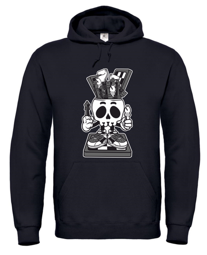 Chess Skull - Hoodie / S