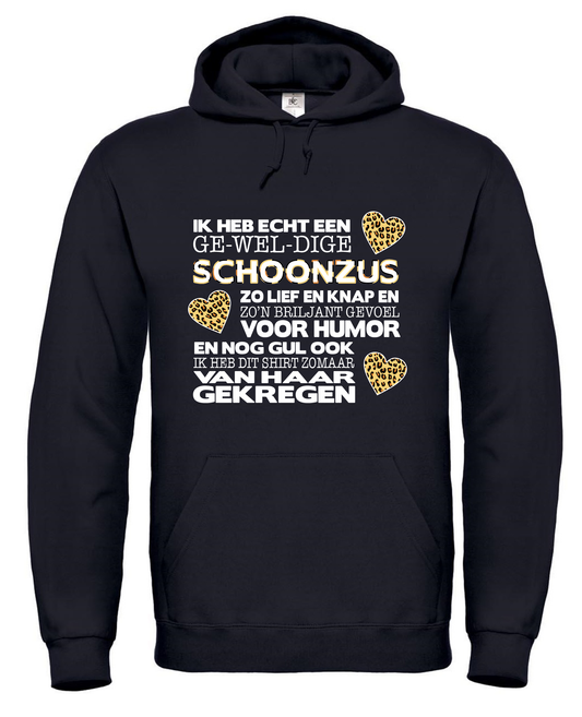 Ge-wel-dige Schoonzus - Hoodie / S