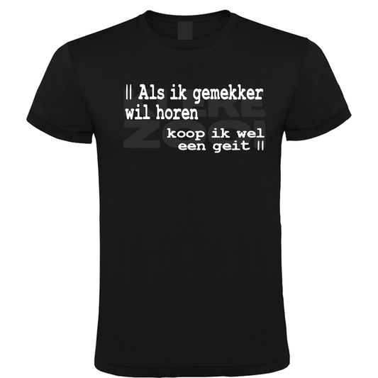 Gemekker - Heren T-Shirt / S