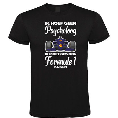 Psycholoog Formule 1 - Heren T-Shirt / S