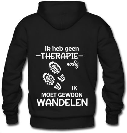 Therapie Wandelen - Hoodie / S