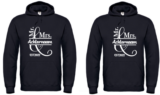Trouwen (Set van 2) - 2x Hoodie